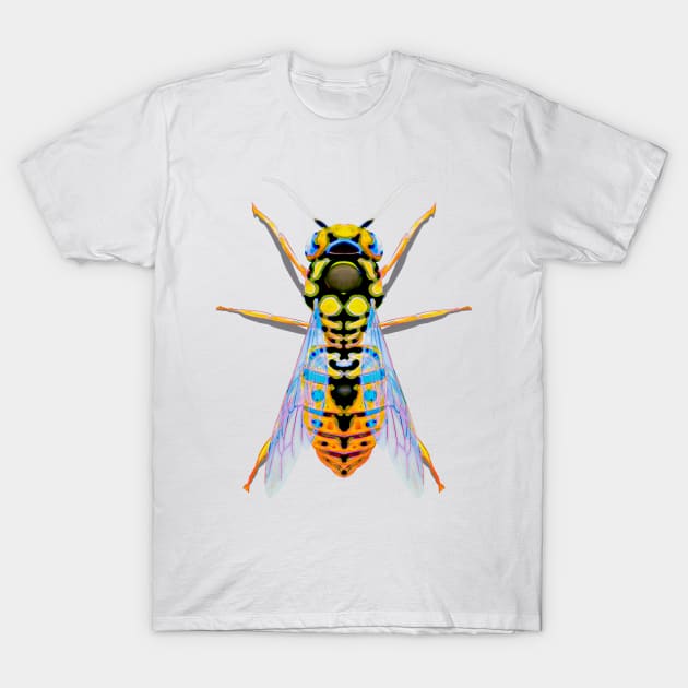 Wasp Four T-Shirt by crunchysqueak